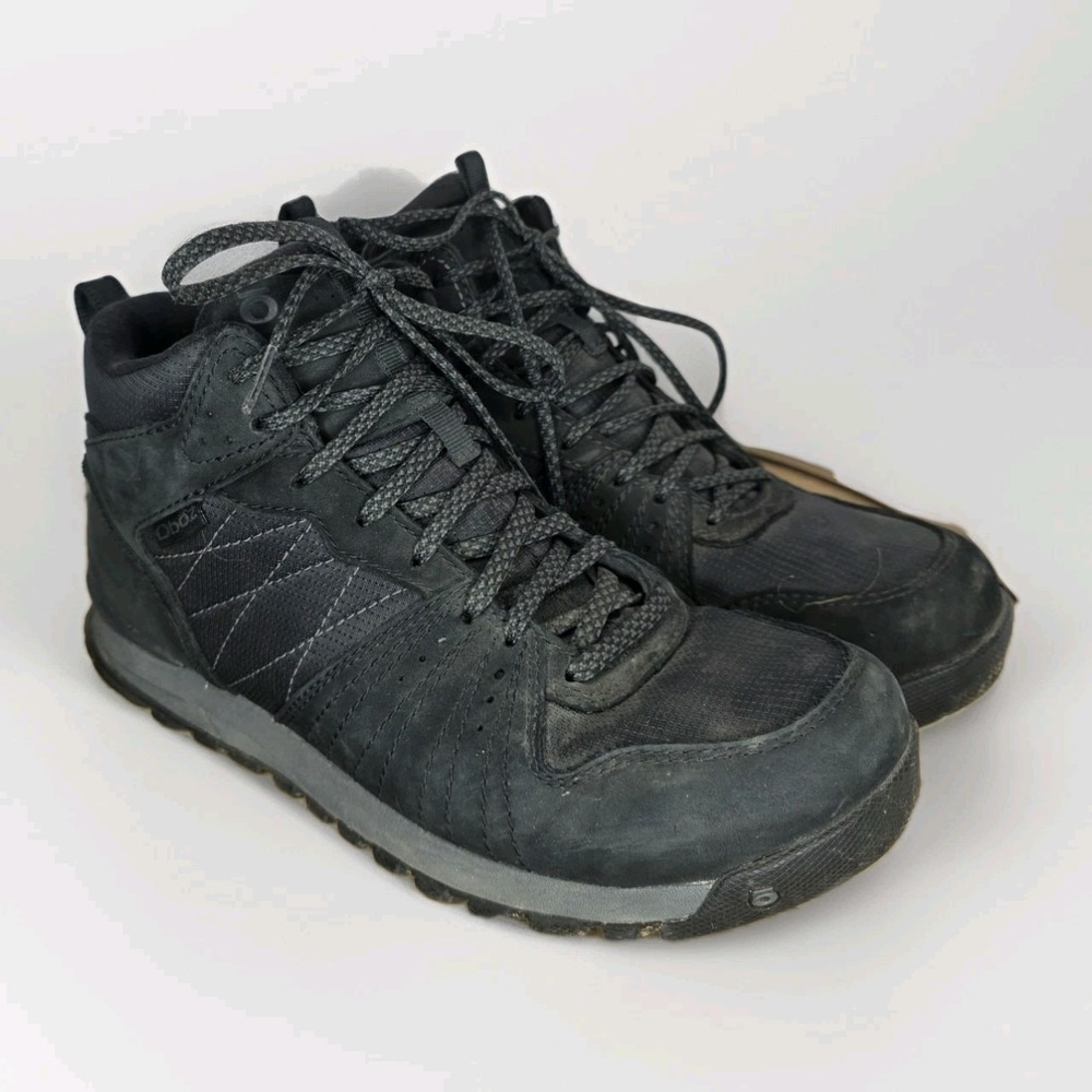 Oboz Women's Sz 7 Bozeman Mid Castlerock Waterproof Hiking Boots Gorpcore‎